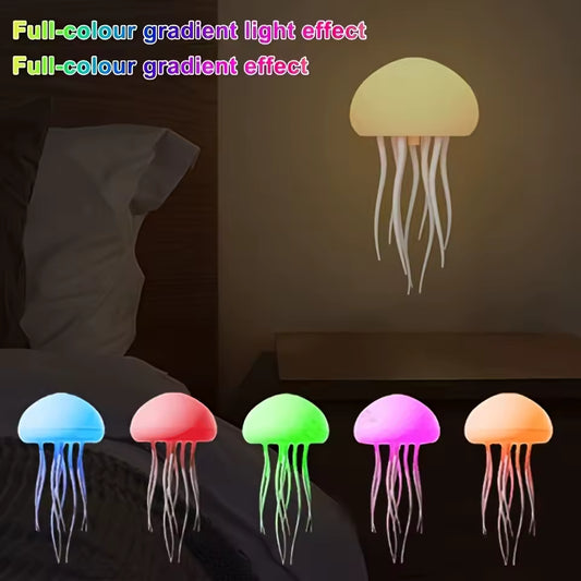 Nattlampa Jellyfich-RGB med USB-C uttag.