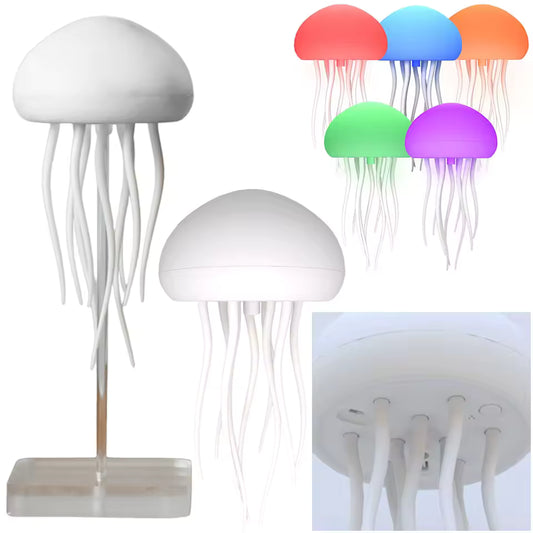 Nattlampa Jellyfich-RGB med USB-C uttag.